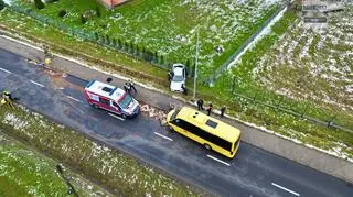 Wypadek w Mysłowicach