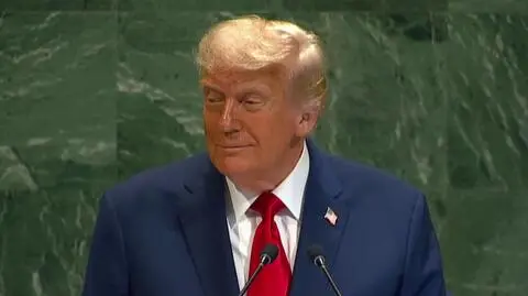 Prompter nie zadziałał, Donald Trump to skomentował