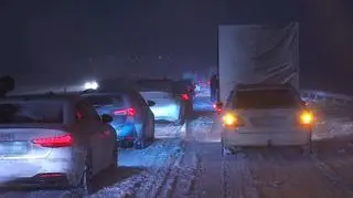 Zablokowana trasa S7