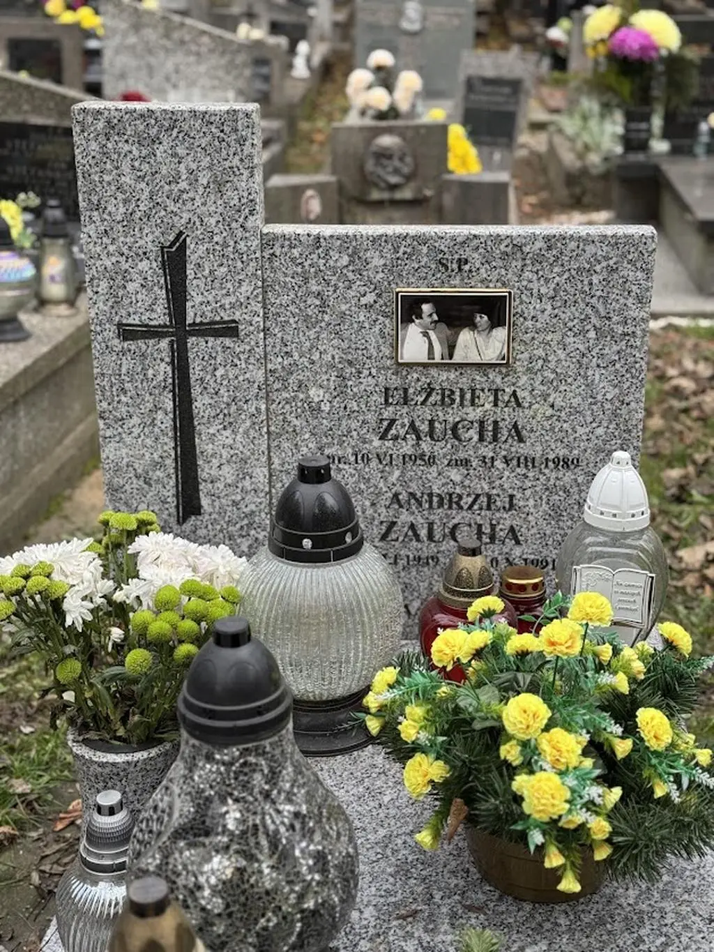 Grób Andrzeja Zauchy