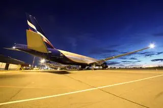 Boeing w rosyjskich barwach