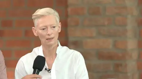Tilda Swinton w TVN24+: nie spodziewaliśmy się, że przez te pięć lat ludzkość tak upadnie