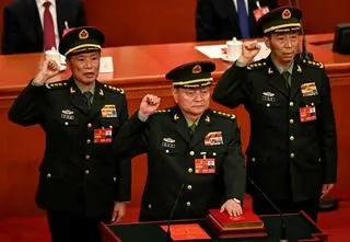 Przepadła większość dowództwa chińskiej armii