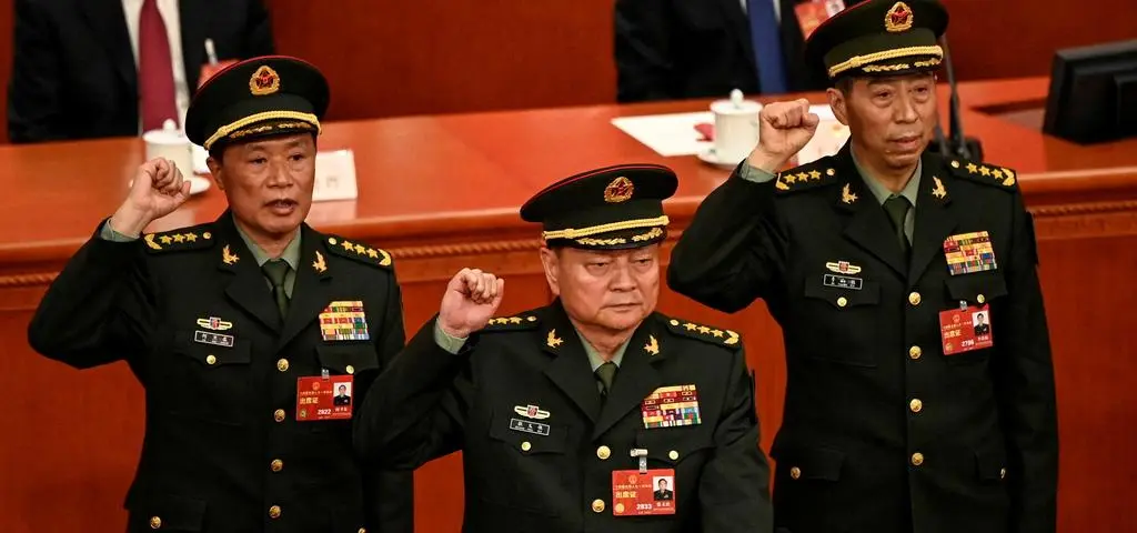 Przepadła większość dowództwa chińskiej armii