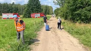 Pasażerowie pociągu nie odnieśli obrażeń