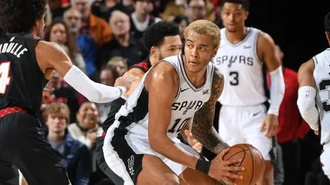 Jeremy Sochan błysnął w meczu NBA