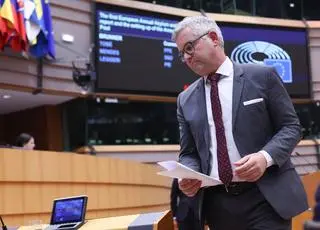 Komisarz Unii Europejskiej ds. migracji Magnus Brunner