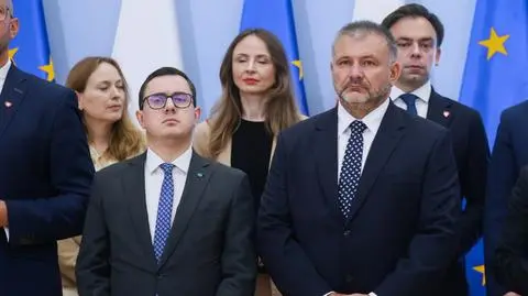 Miłosz Motyka i Waldemar Żurek w środku w pierwszym rzędzie