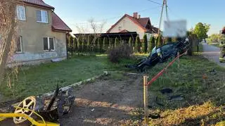 Zginął pieszy idący chodnikiem