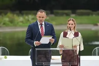 Narodowe Czytanie poezji Jana Kochanowskiego z parą prezydencką