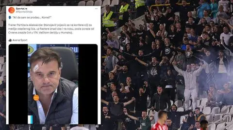 Trener zraniony, szatnia zniszczona