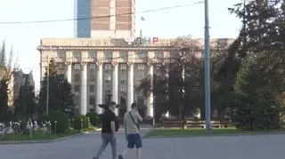 Ukraiński Donieck jest okupowany przez Rosję 