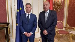 Péter Magyar i Tamas Sulyok