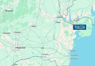 Fragmenty drona na wschodzie Rumunii 