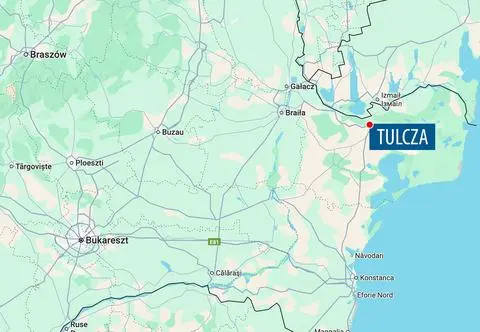 Fragmenty drona na wschodzie Rumunii 