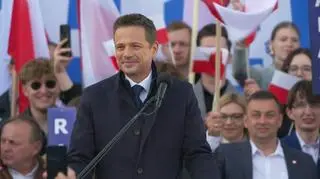Wiec Rafała Trzaskowskiego