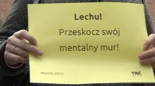 Nawiązywali do ostatnich komentarzy prezydenta Lecha Wałęsy