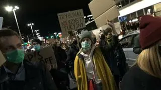 Protest we Wrocławiu 
