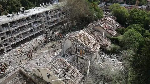 Iran przeprowadził atak odwetowy. Zniszczenia w Tel Awiwie
