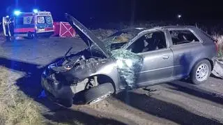 Tragiczny wypadek pod Bełchatowem. Nie żyje 36-latek