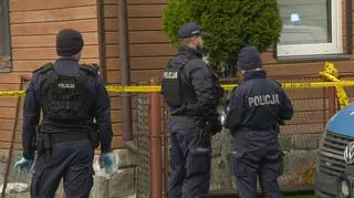 Policja na miejscu zbrodni