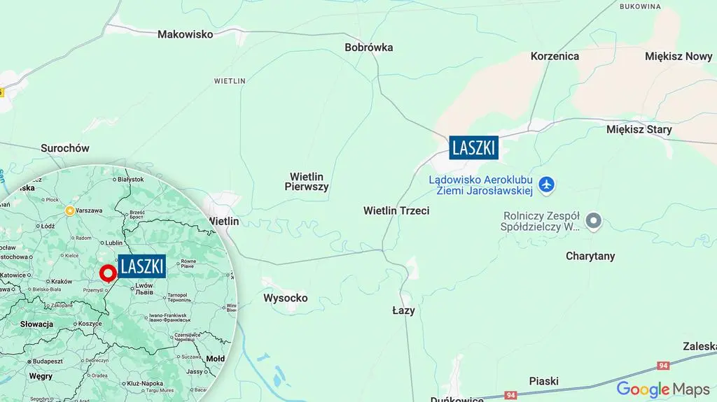 Broń przechowywana była na lotnisku aeroklubu w Laszkach na Podkarpaciu