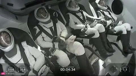 Załoga Ax-4 przygotowuje się do wodowania