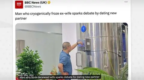 Chiny. Mężczyzna poddał żonę zabiegowi krioniki w 2017 roku 