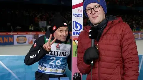 "Siedzę na górze, patrzę w dół i mówię: kurde, jak ja to lubię!"