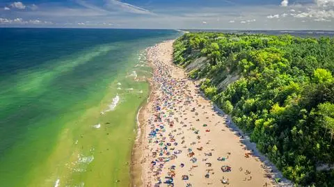 Plaża nad Bałtykiem