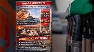 "Uwaga kierowcy!", "tankuj teraz!". W tej akcji grają na strachu