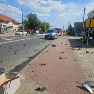 Wypadek w Andrespolu