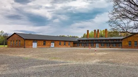 auschwitz sauna shutterstock_1097983670