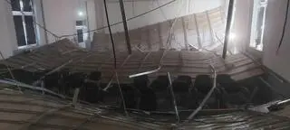 Sufit runął na widownię