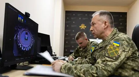 Generał Ołeksandr Syrski na posiedzeniu Rady NATO-Ukraina