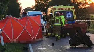 W wypadku zginął 21-letni motocyklista 
