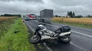 Poważny wypadek na DK 15 w województwie kujawsko-pomorskim