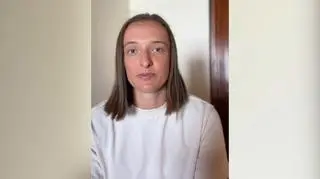 Iga Świątek issued a video statement on Instagram