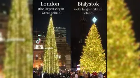 "Upadek Londynu"? O co chodzi z tą choinką