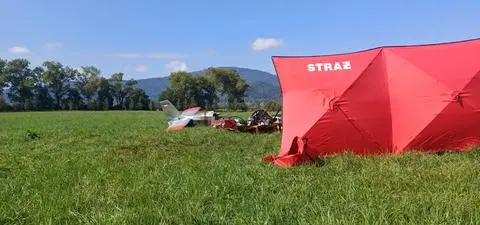 Wystartowali w gęstej mgle. Po dwóch minutach spłonęli