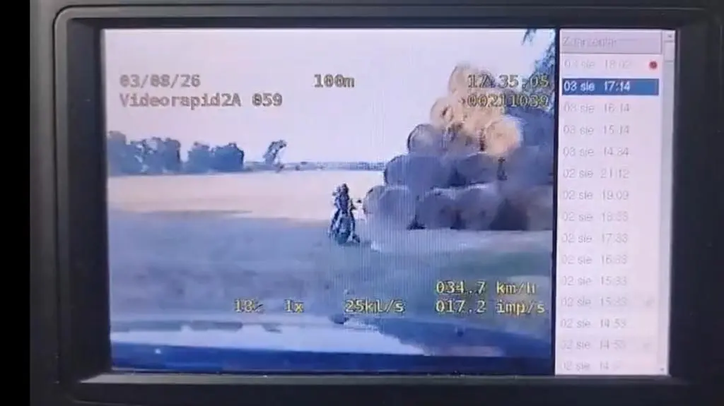 14-latek uciekał przed policją
