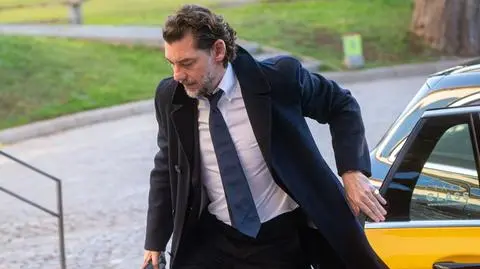 Jonathan Andic na pogrzebie swojego ojca, 16 grudnia 2024 roku