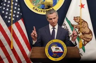 Gubernator Kalifornii Gavin Newsom