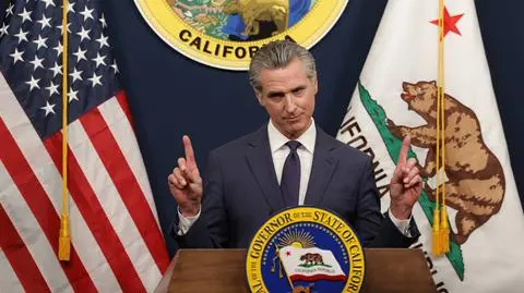 Gubernator Kalifornii Gavin Newsom