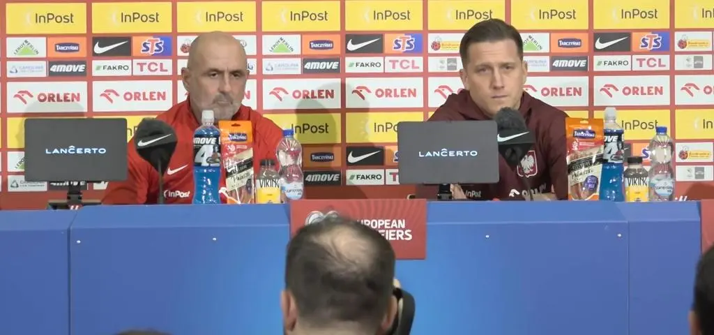 Konferencja Michała Probierza i Piotra Zielińskiego