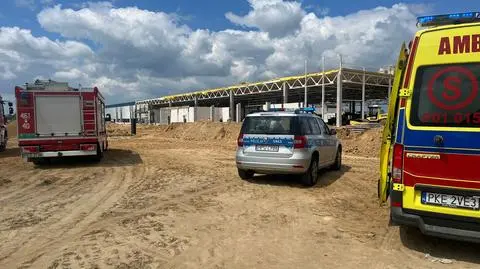 Do wypadku doszło na terenie budowy