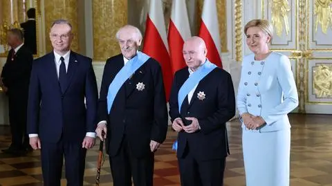 Ordery Orła Białego - Andrzej Duda, Agata Kornhauser-Duda, Jerzy Kropiwnicki, Janusz Kapusta