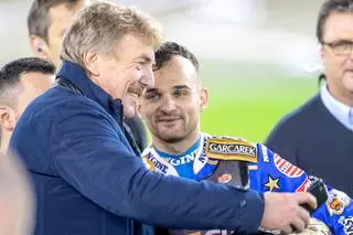 Zbigniew Boniek i żużlowy mistrz nad mistrzami Bartosz Zmarzlik