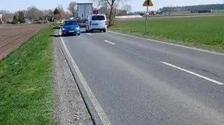Droga wojewódzka numer 252 w Pławinku