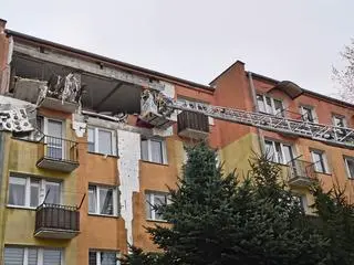 Wybuch w mieszkaniu w Braniewie